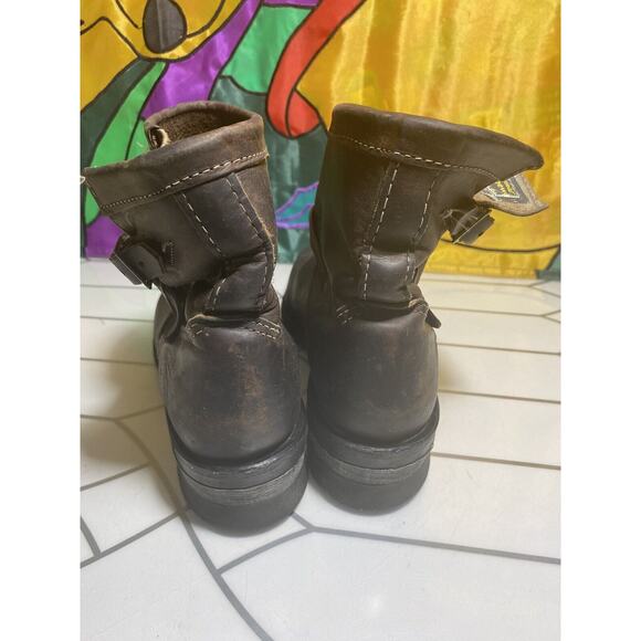 Chippewa Women's Steel Toe Insulated Logger Work Boot Size 6 B Brown - Picture 9 of 11